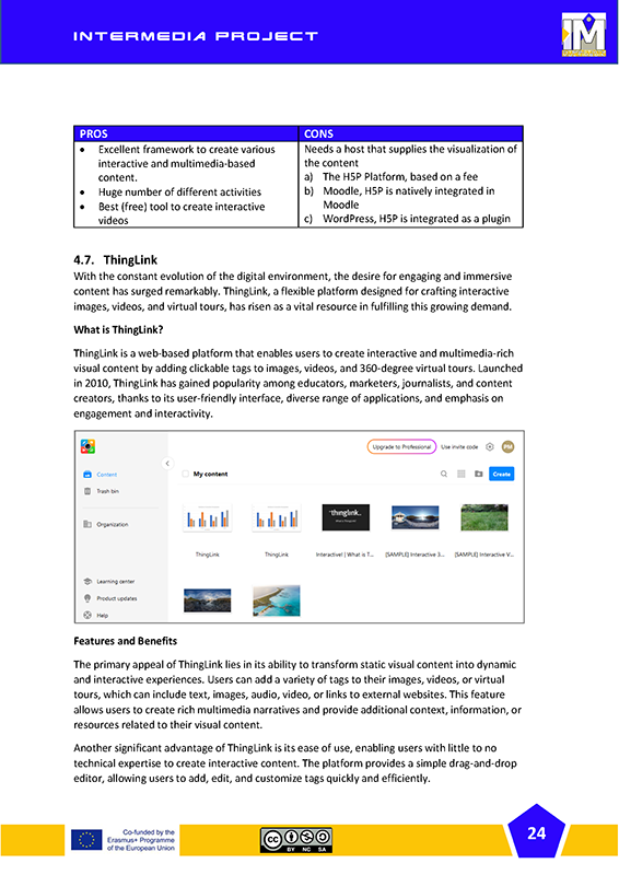 Multimedia Report - example page